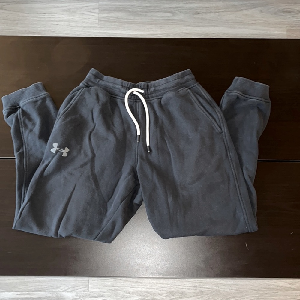 Under armour faded black jogger sweatpants